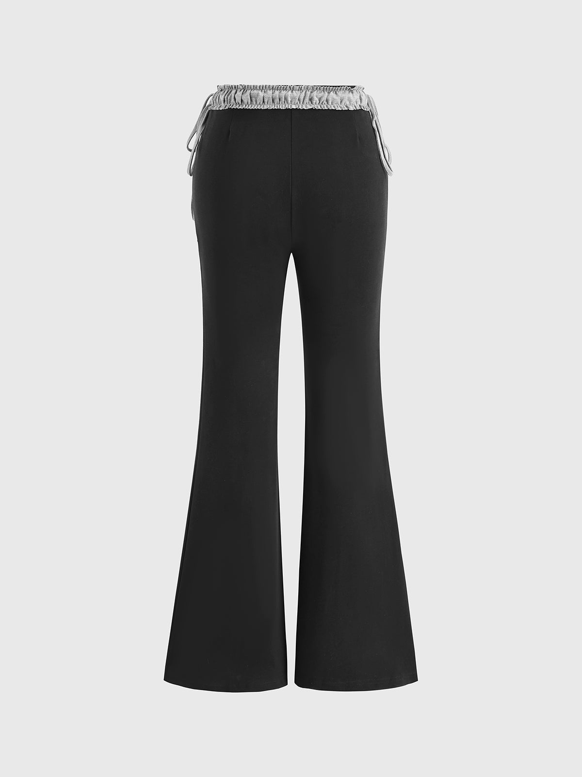 Lunch Break Flared Alibi Yoga Pants – Shadow Black