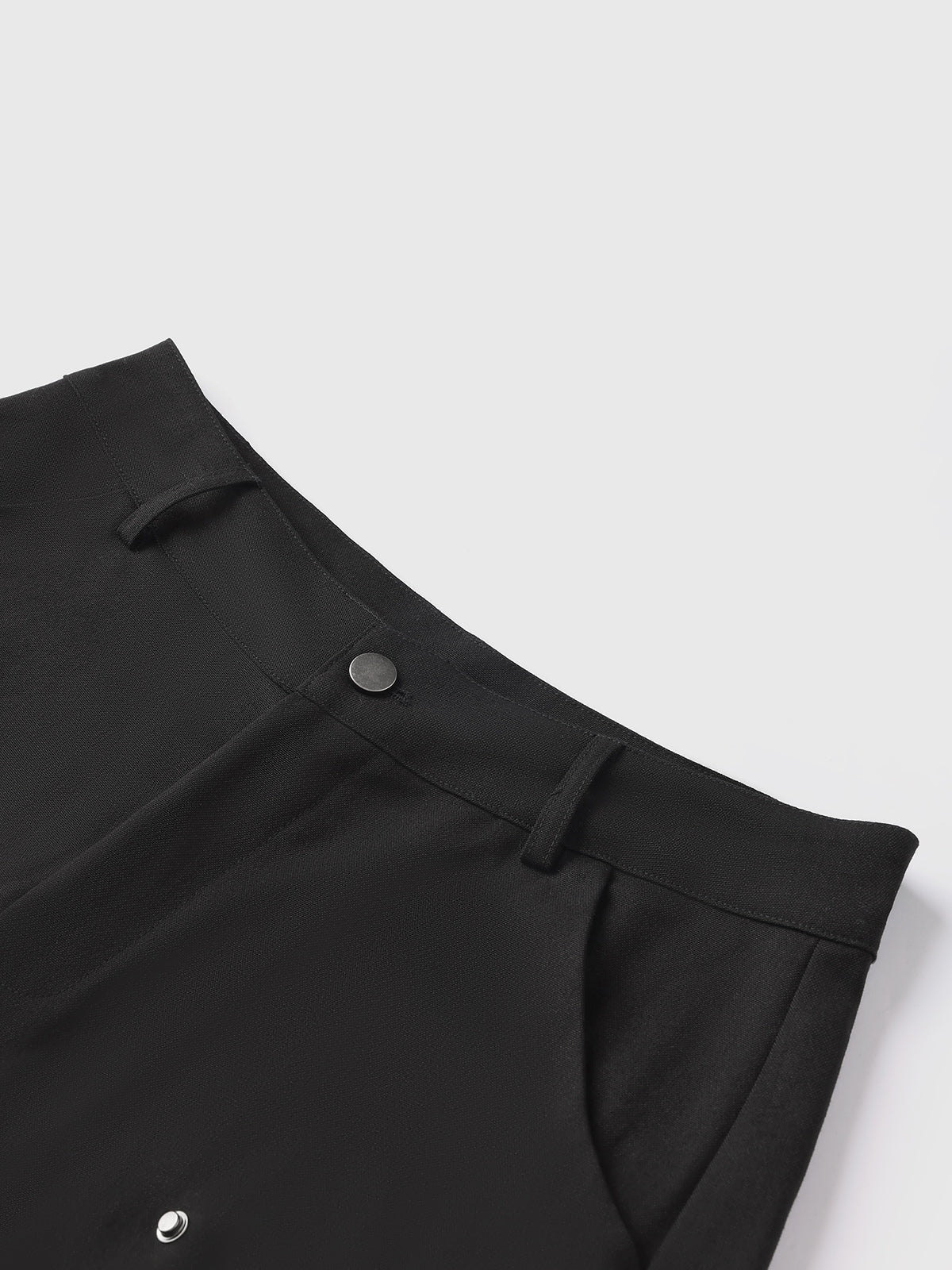 Clean Cut Check Cargo Pants – Jet Black