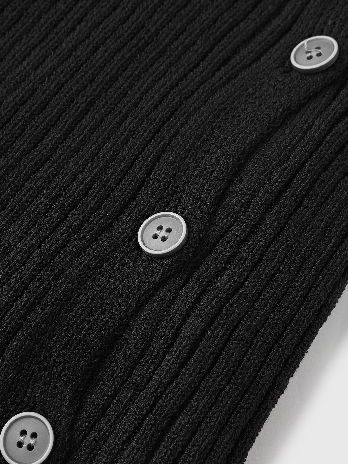Open The book to Find a Knit  Skirt – Jet Black.