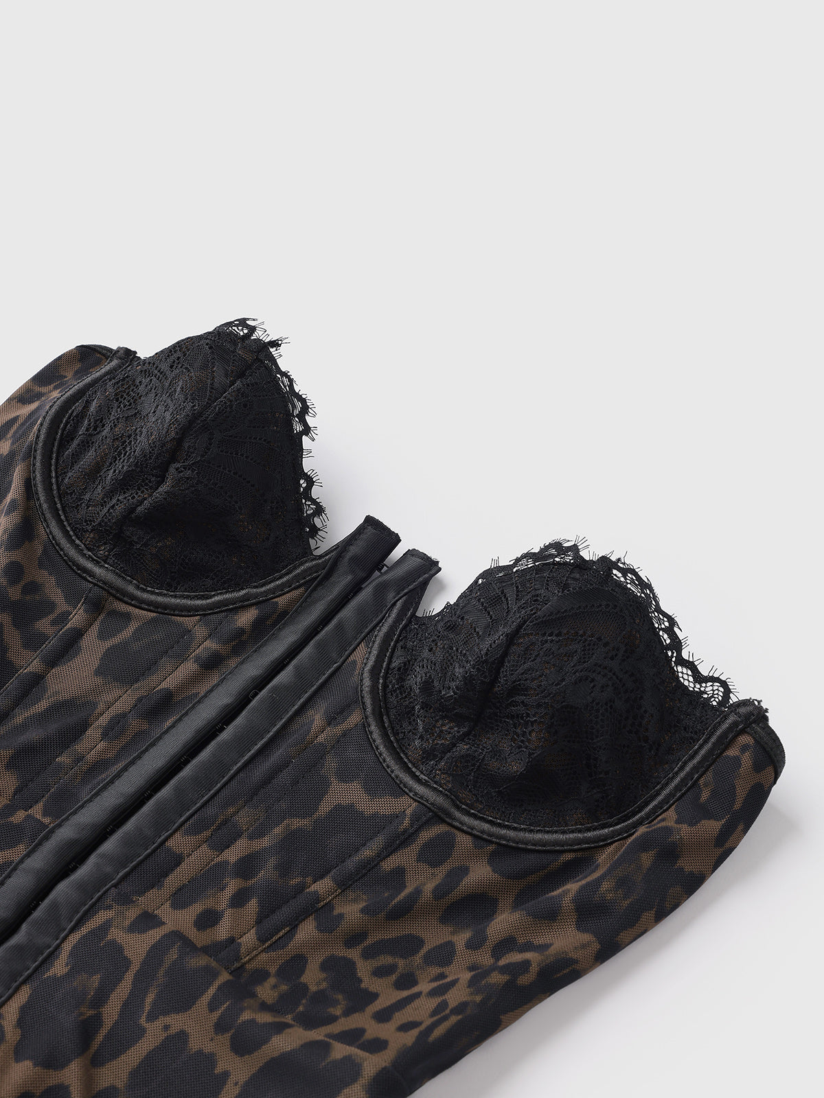 Untamed Proof Laced Body Dress – Leopard Noir