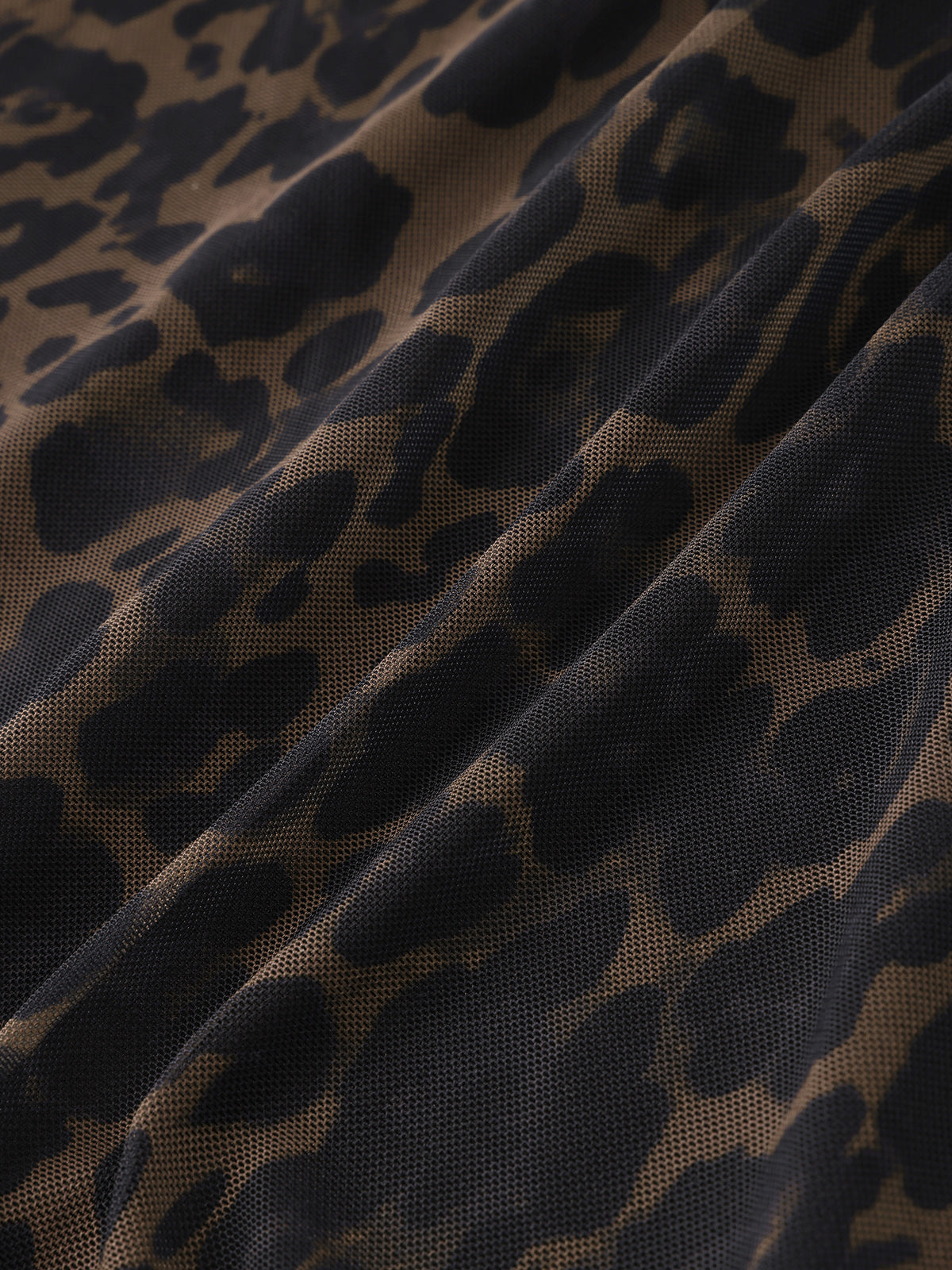 Untamed Proof Laced Body Dress – Leopard Noir