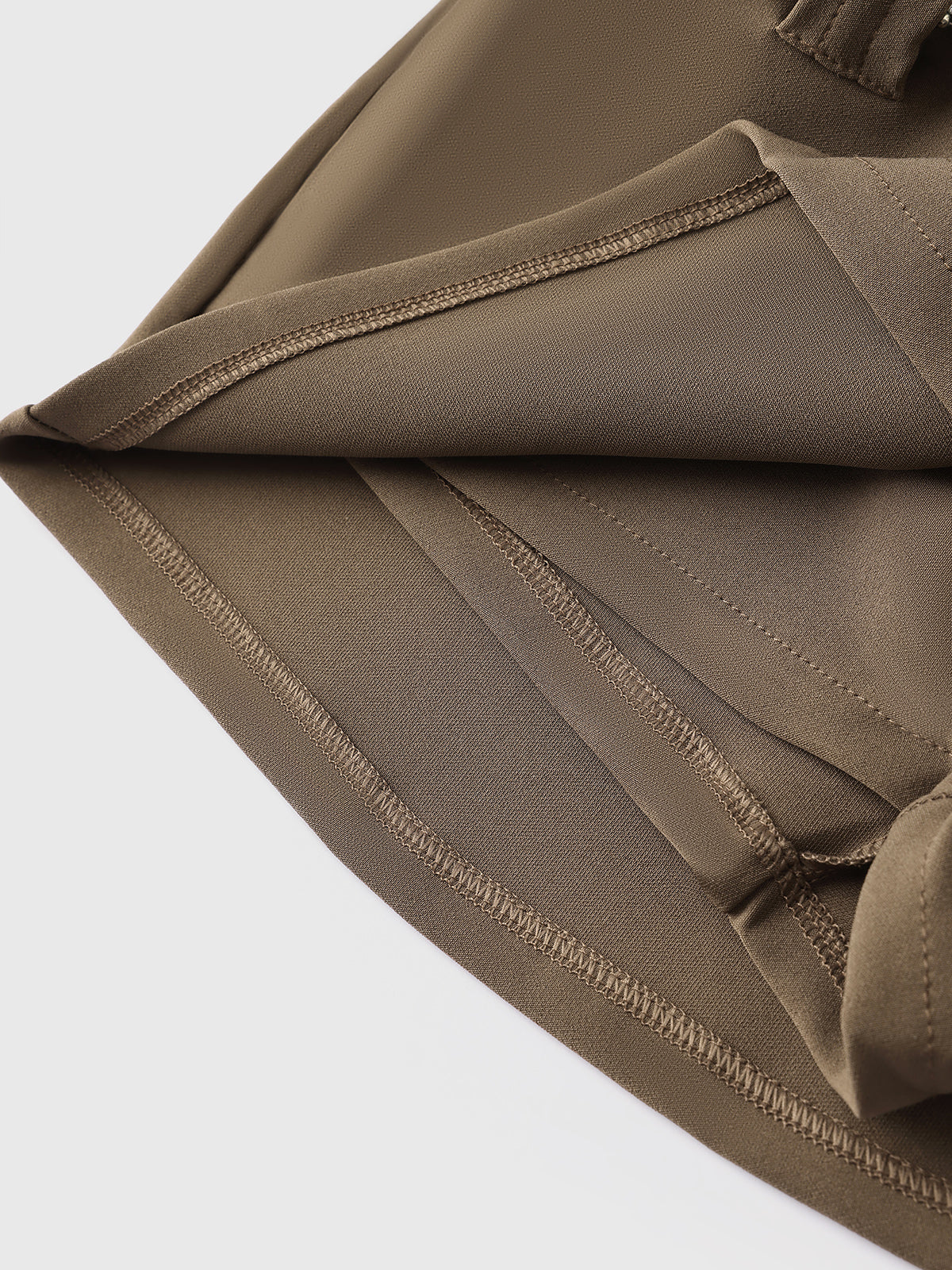 Start the Engine Mini Skirt – Dust Brown