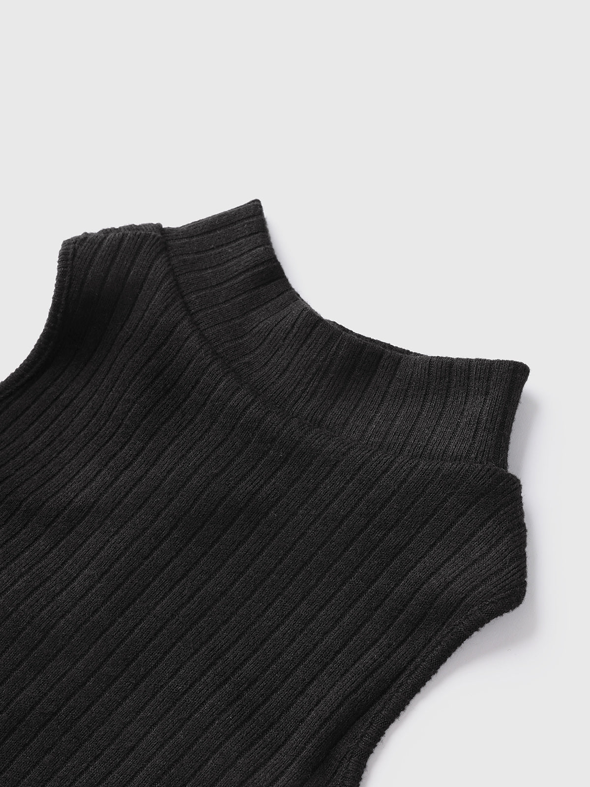 Night Watch Slim Knit Sweater – Ink Black