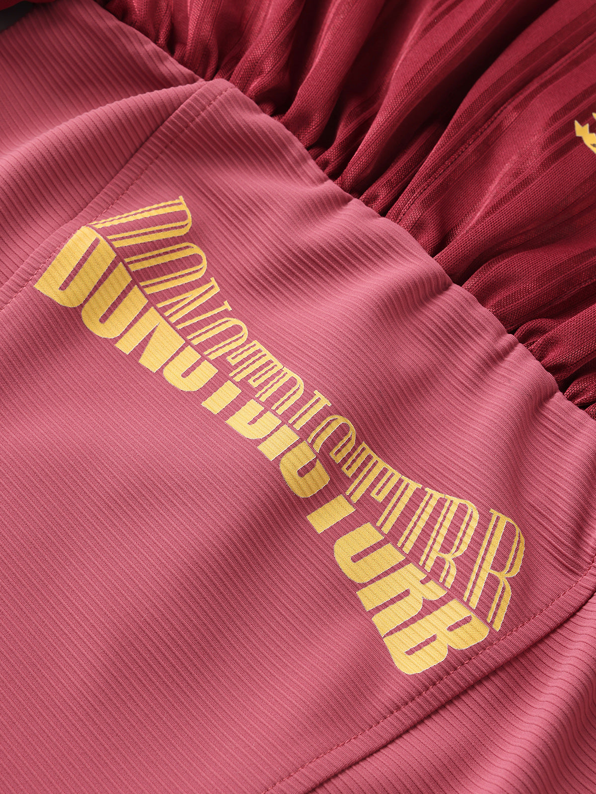Redline Split Layer Jersey Tee – Cherry Red