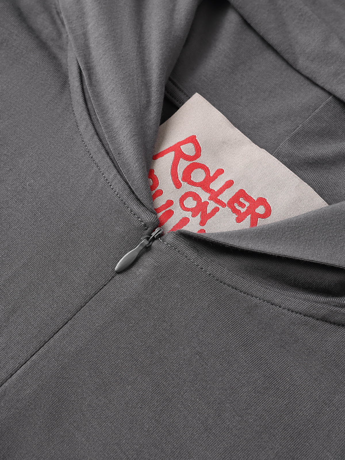 Final Hold Sleeve Top – Smoke Grey