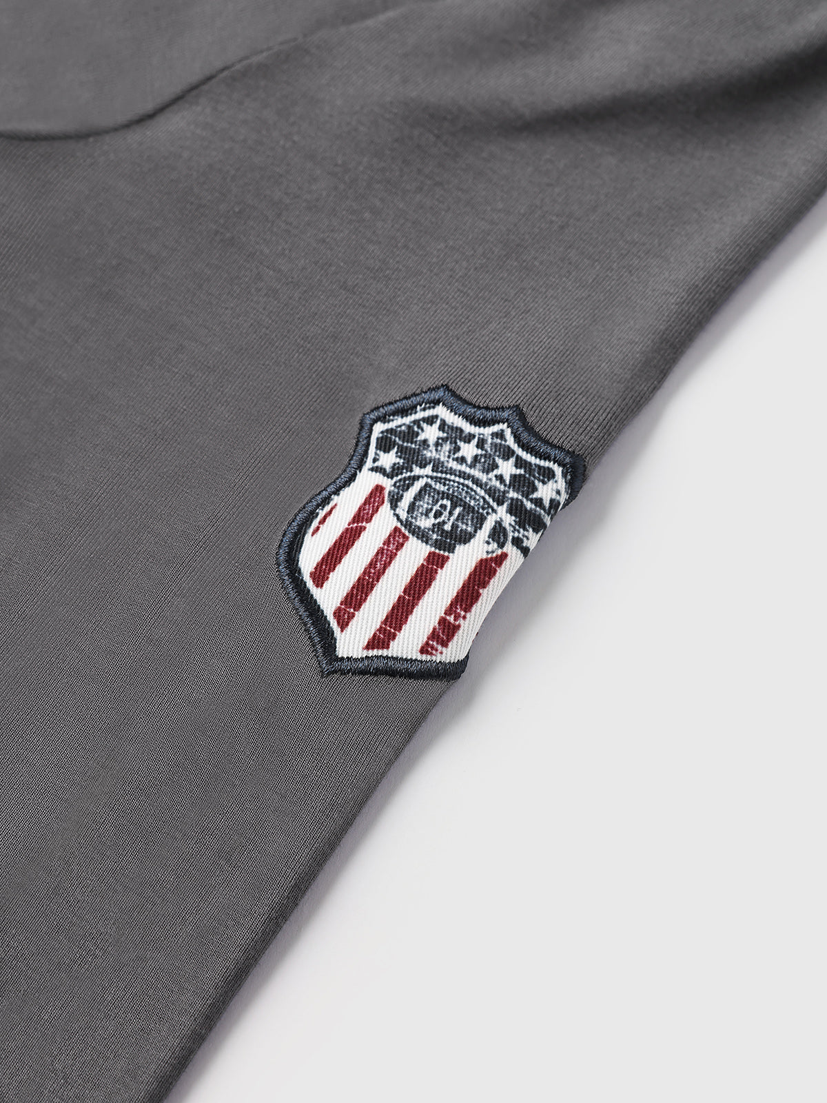 Final Hold Sleeve Top – Smoke Grey