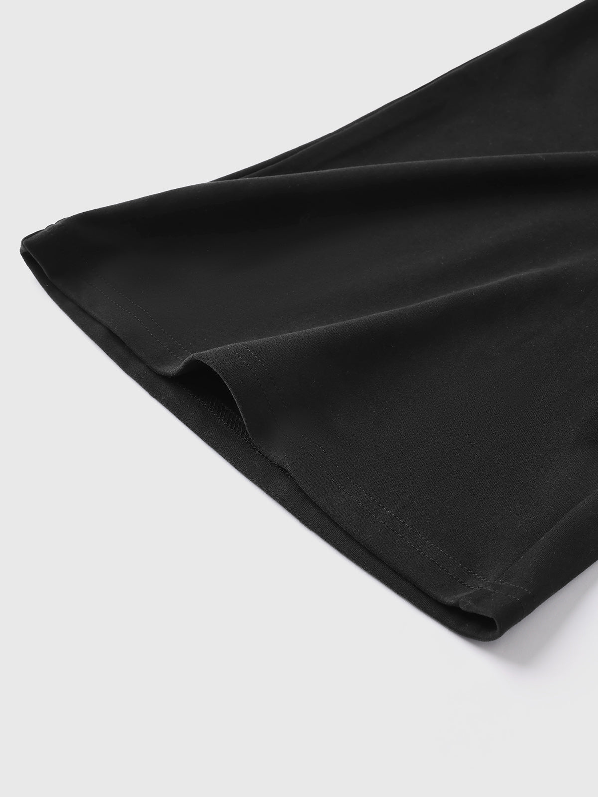 Lunch Break Flared Alibi Yoga Pants – Shadow Black