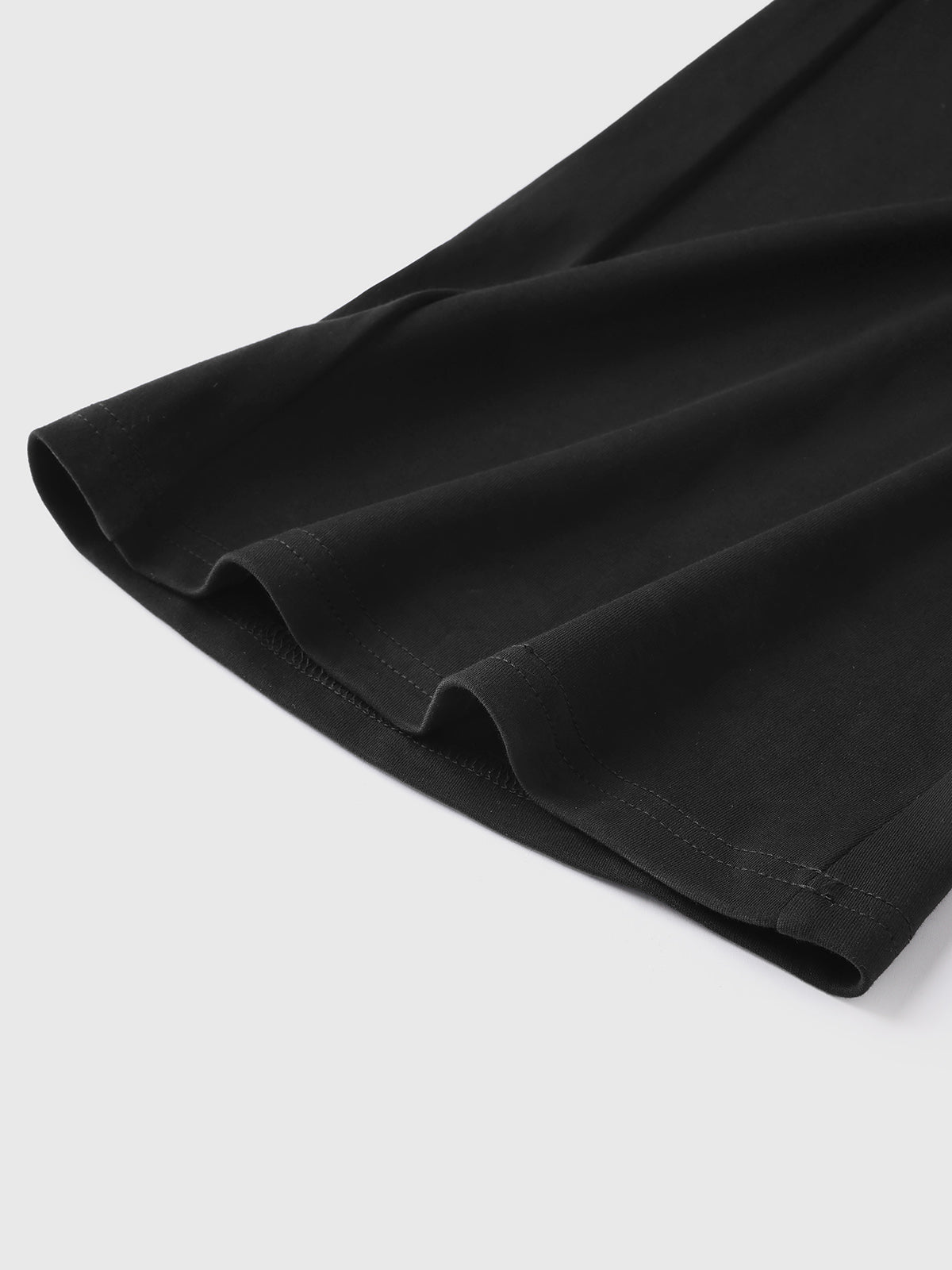 Smart Office Hours Layered Pants – Ink Black
