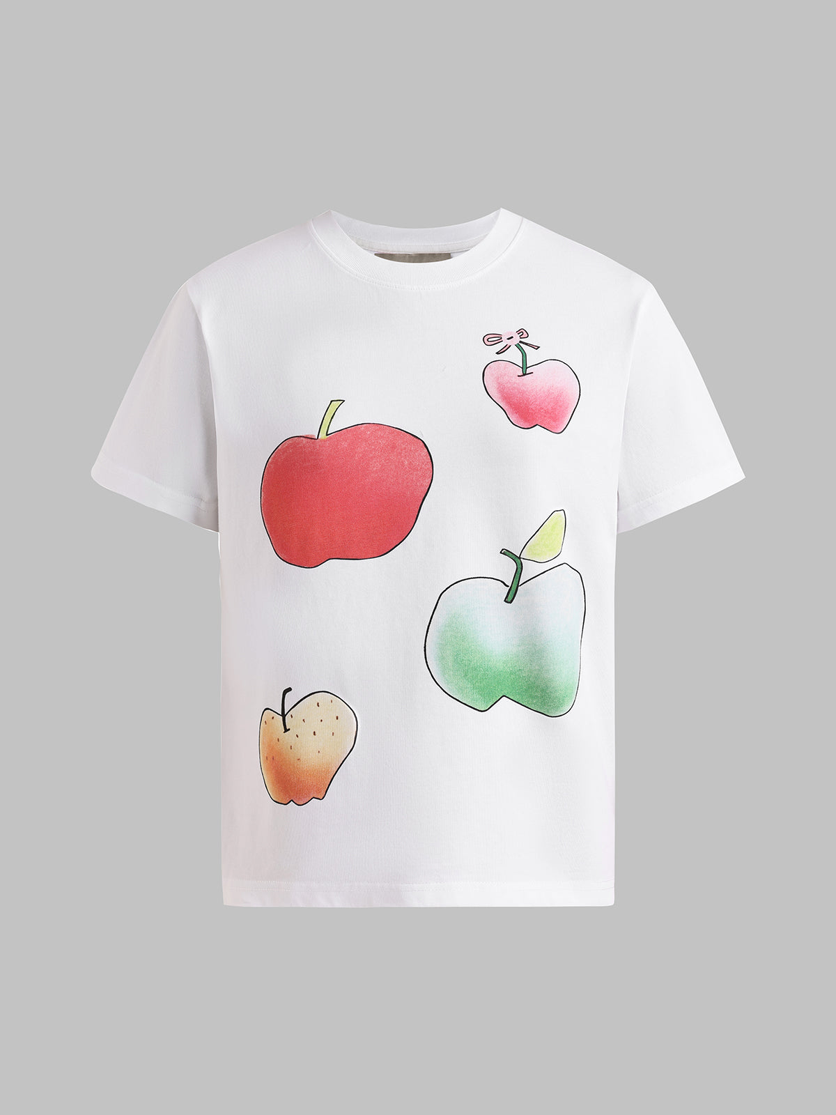 Dorm Snack Cherry Tee - Cream White