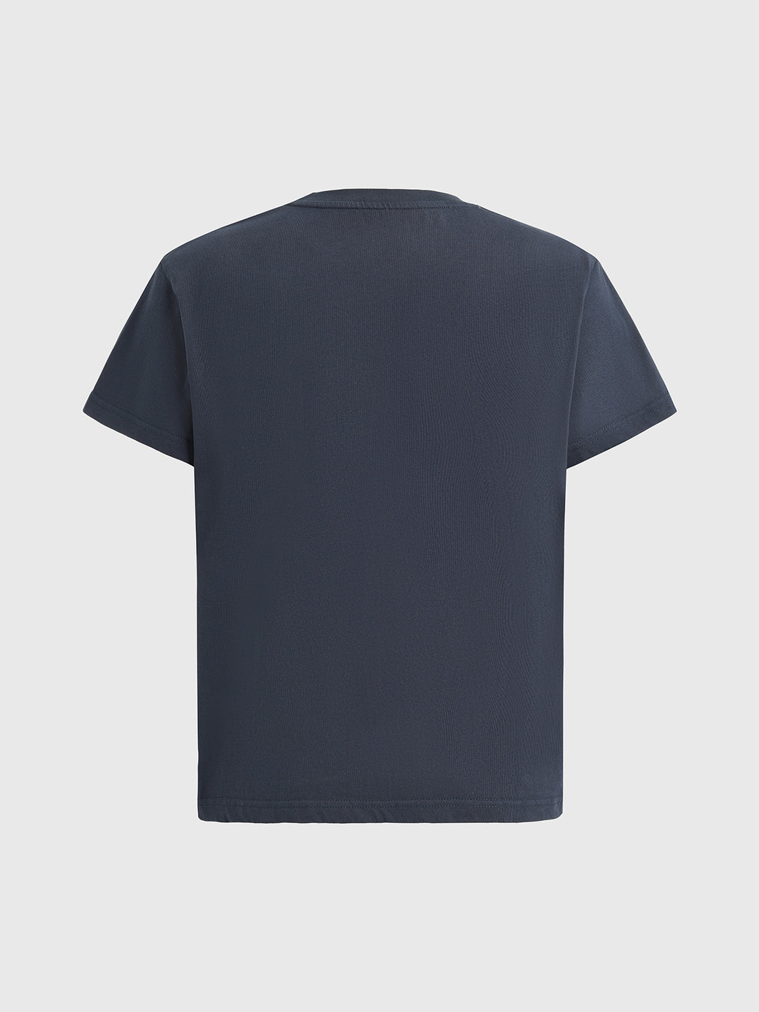 Dorm Crest Graphic Tee - Navy Blue