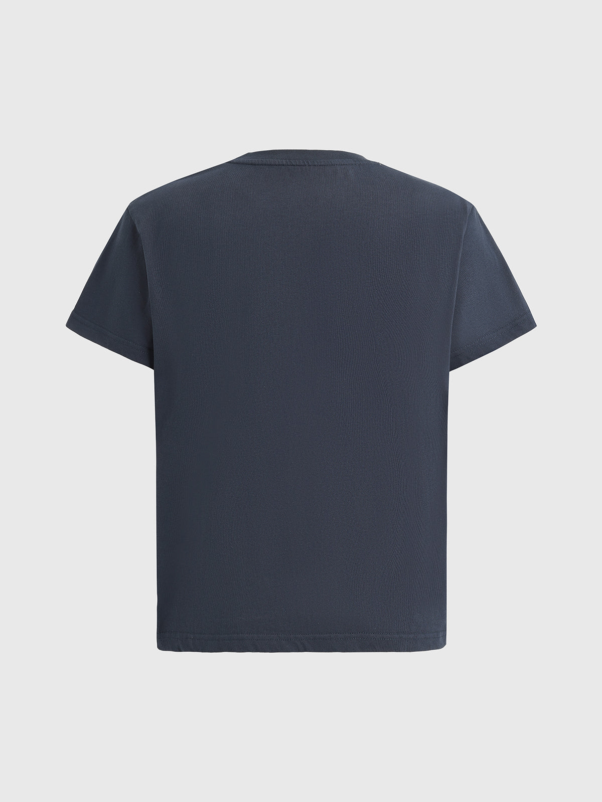 Dorm Crest Graphic Tee - Navy Blue