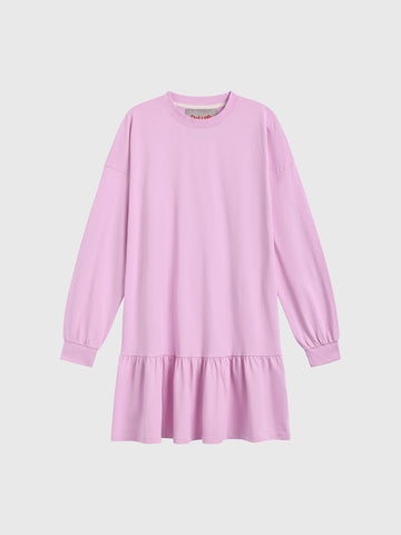 Weekend Date Casual Dress - Powder Pink