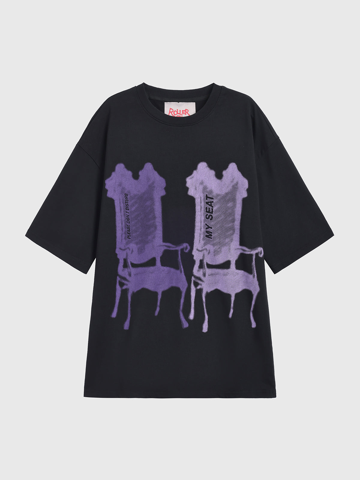 Basement Art Graphic Tee - Coal Black