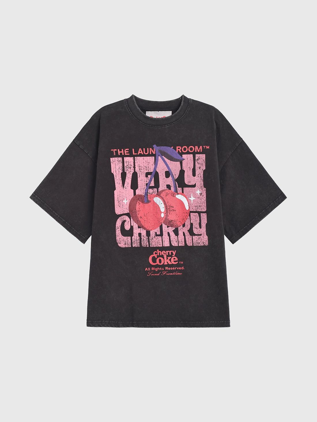 Basement Poster Graphic Tee - Jet Black