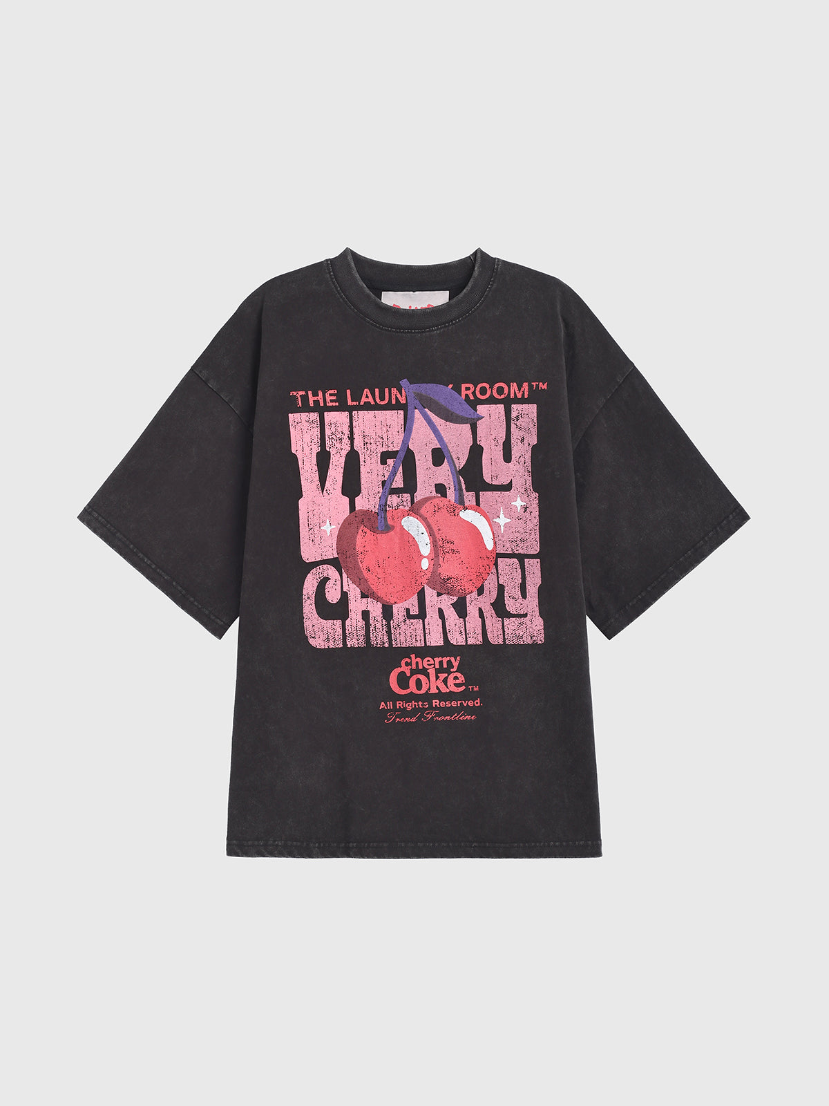 Basement Poster Graphic Tee - Jet Black