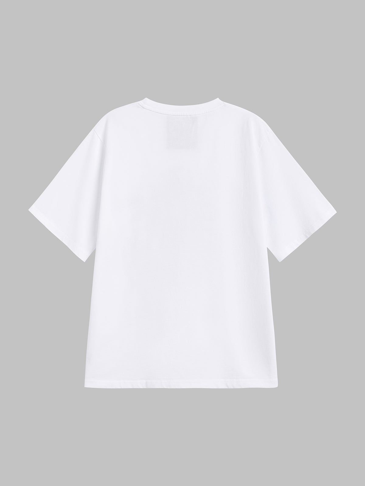 Sketchbook Flower Tee - Chalk White