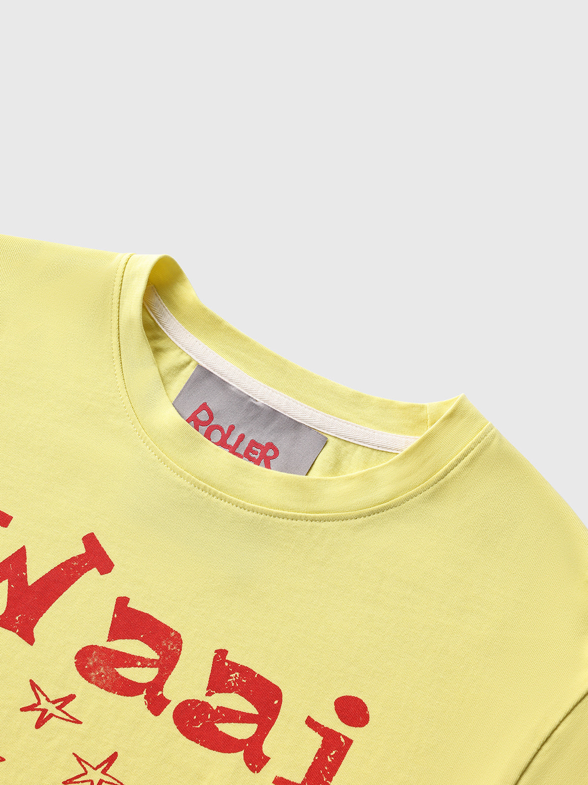Sunny Noise Graphic Tee - Lemon Yellow