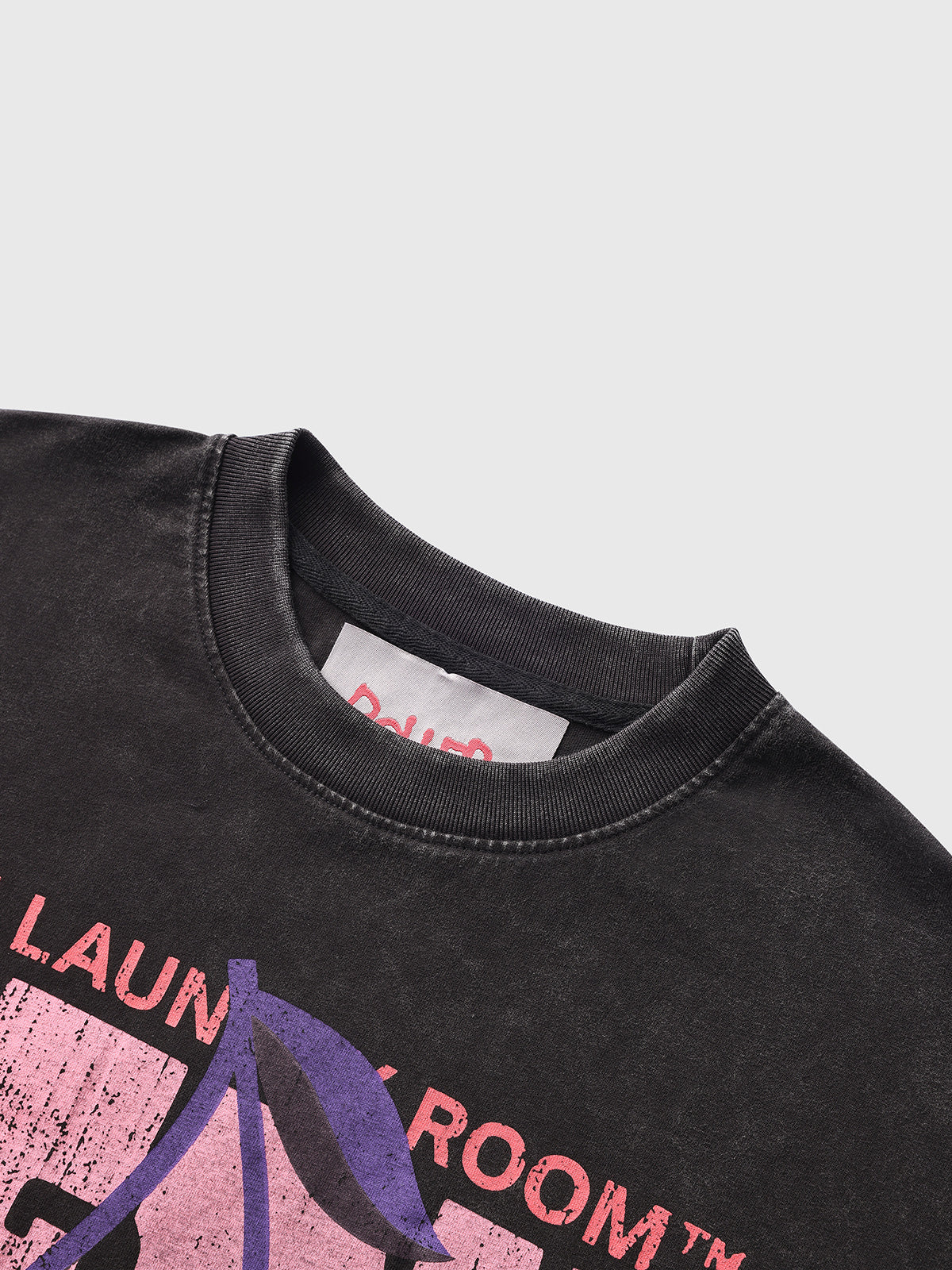 Basement Poster Graphic Tee - Jet Black