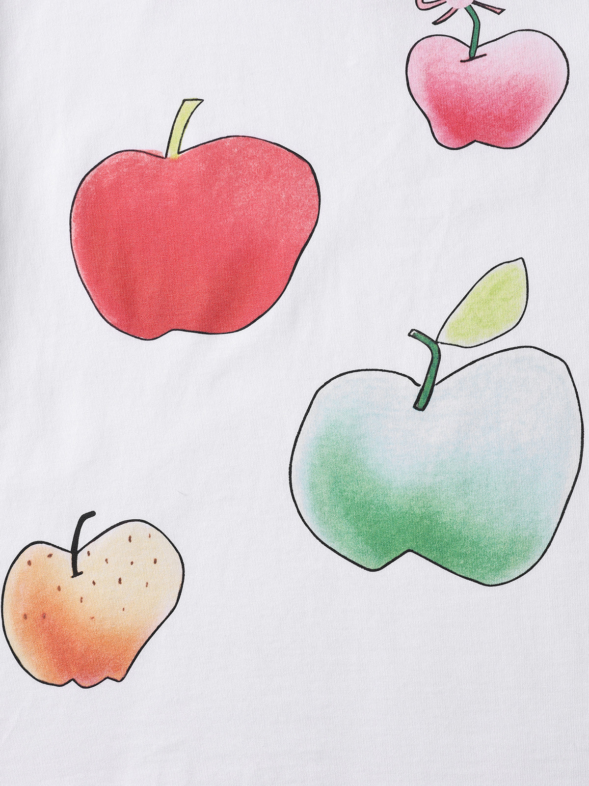 Dorm Snack Cherry Tee - Cream White