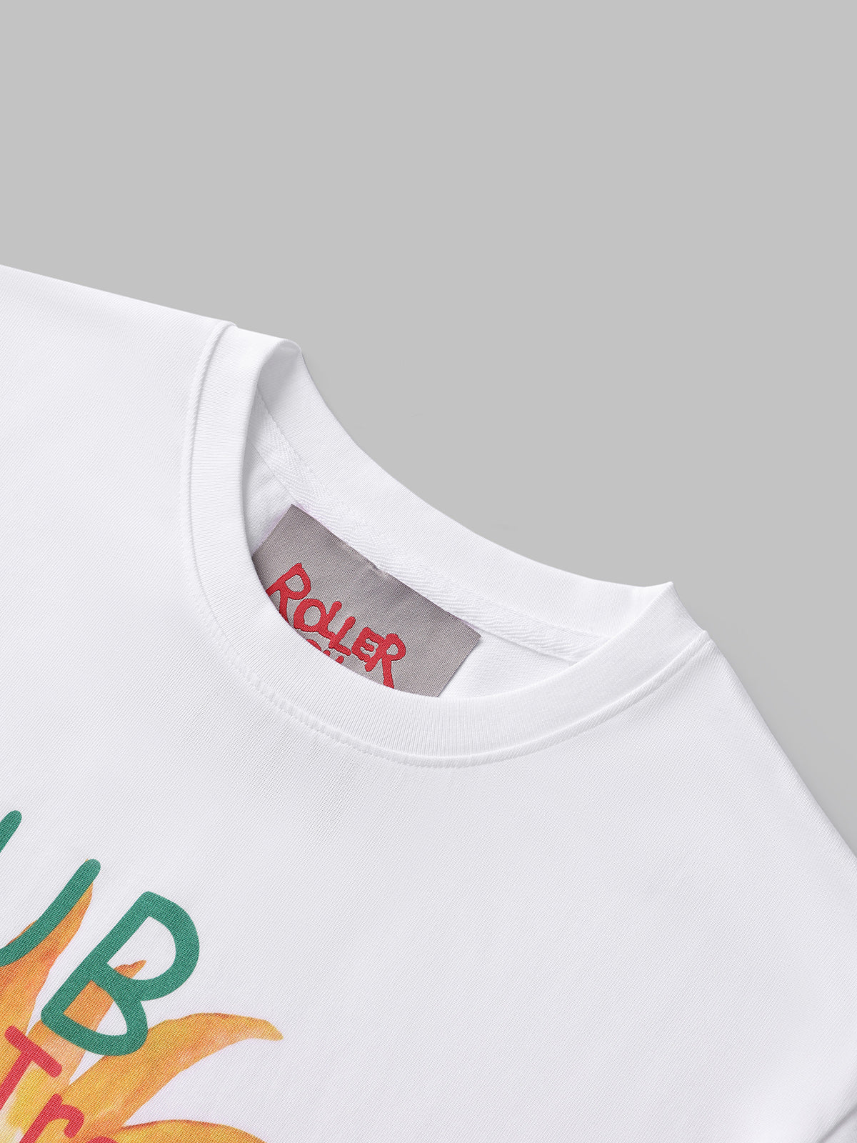 Sketchbook Flower Tee - Chalk White