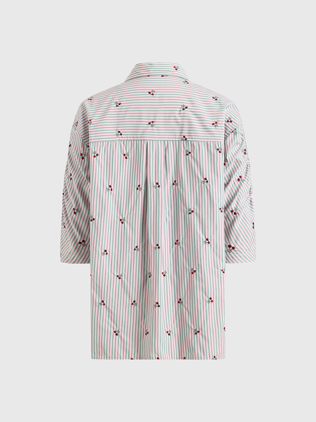 Brick Lane Baggy Abstract Stripe Graphic Shirt - Multi