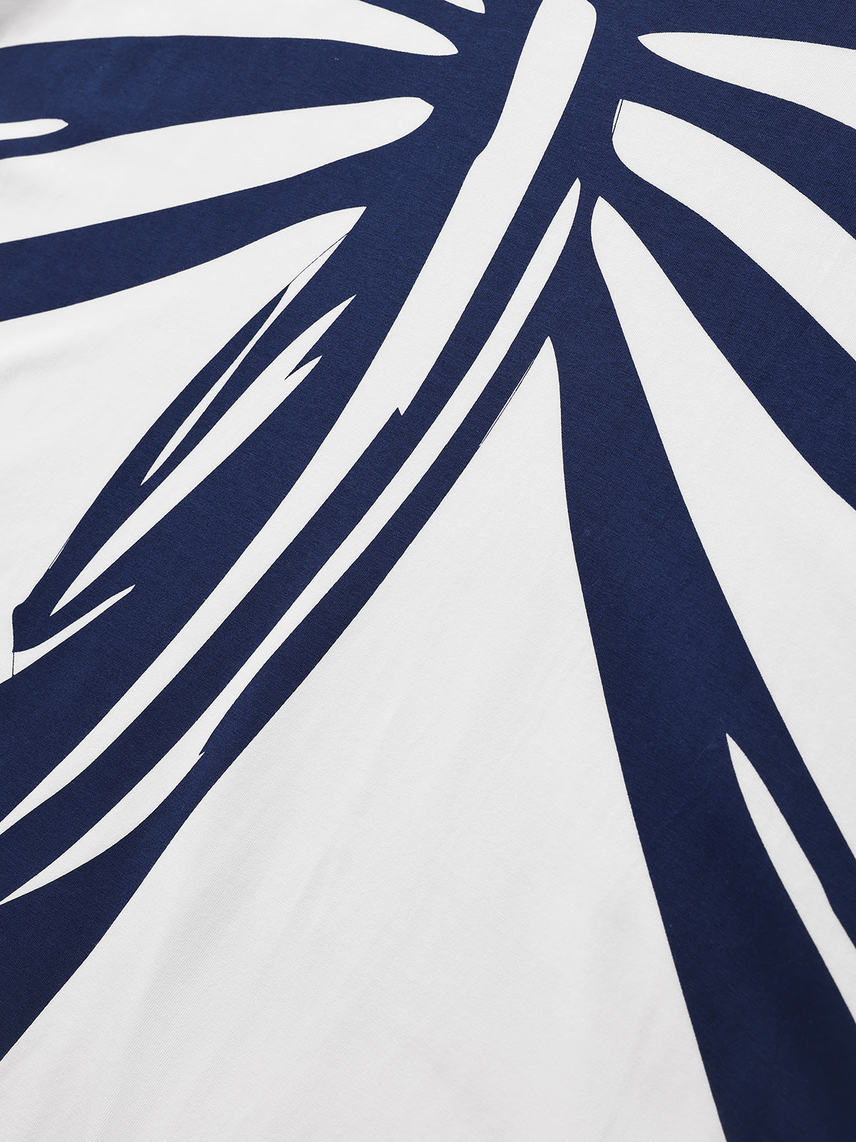 Brick Lane Bow Graphic Print Layered-look Maxi Dress - White
