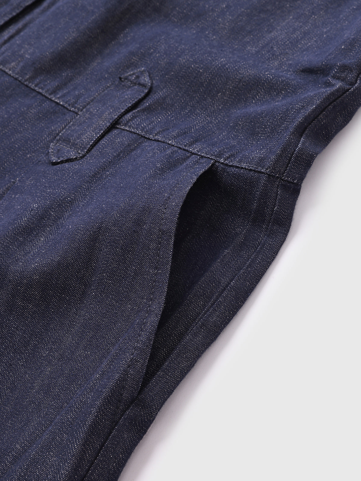 Brick Lane Wide-leg Utility Cargo Jumpsuit - Navy