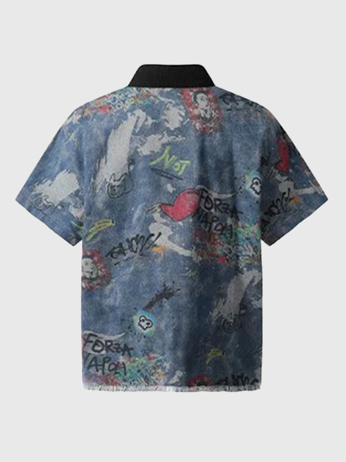 Late Checkout Shirt – Graffiti Denim