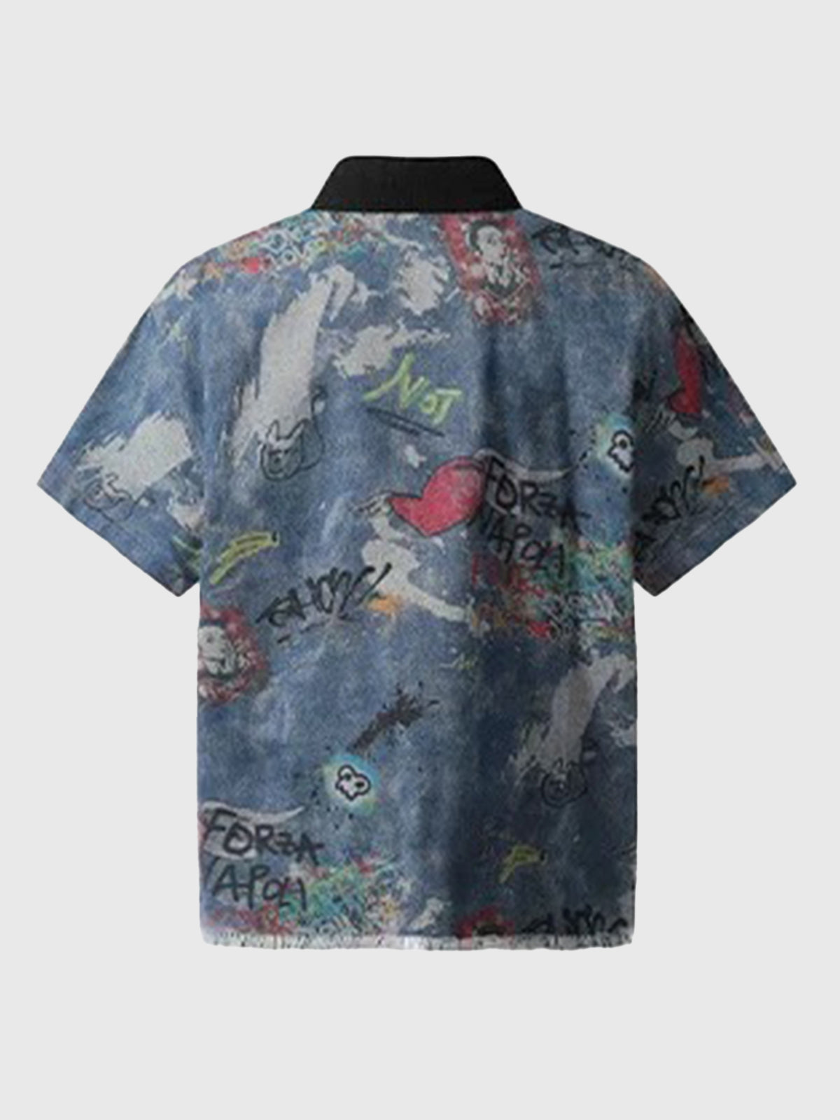 Late Checkout Shirt – Graffiti Denim