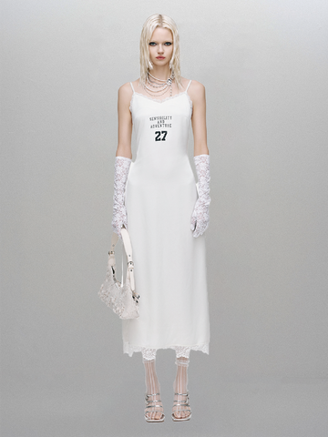Phase 27 Slip Dress – White