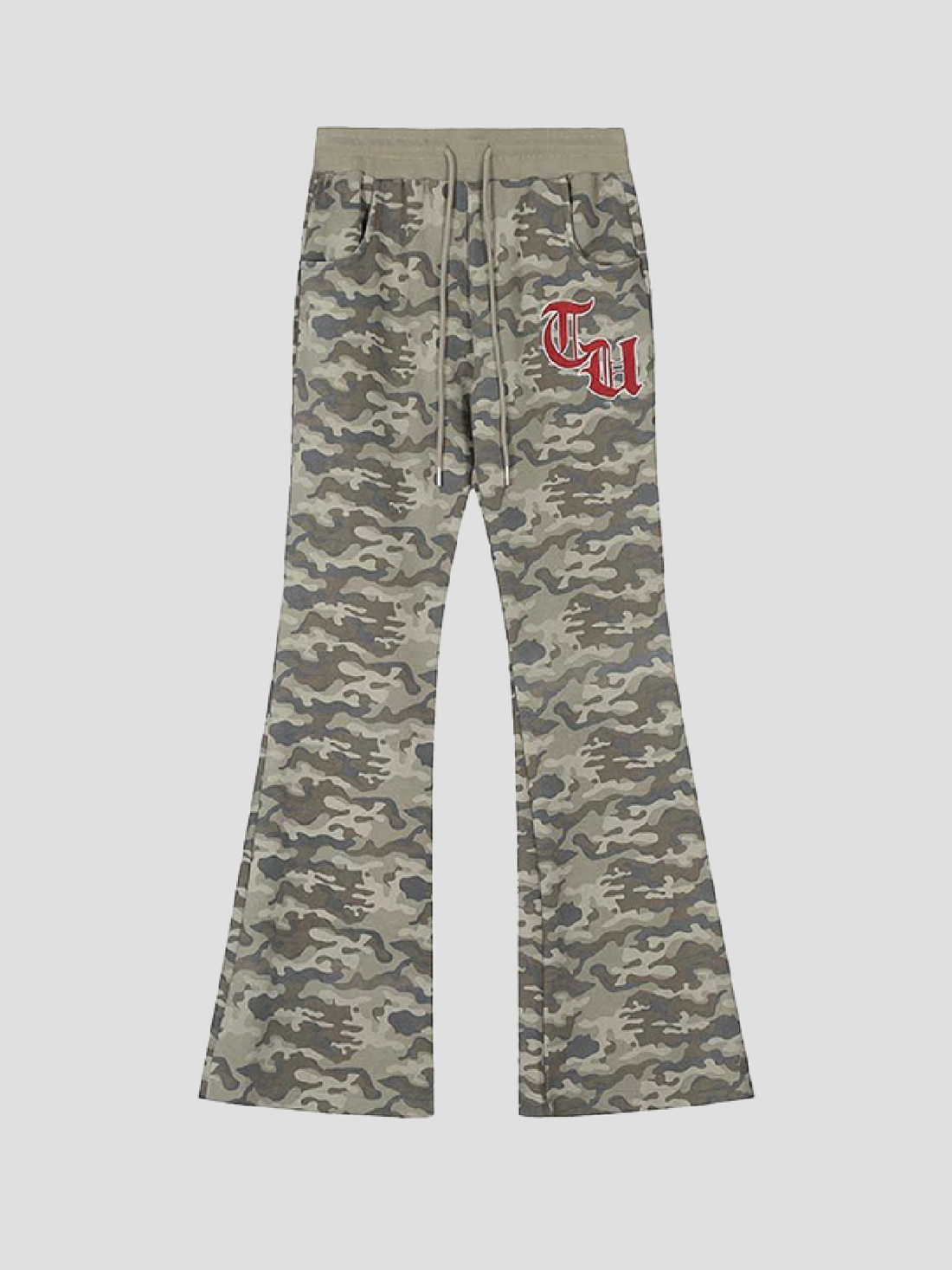 Side Street Flare Pants - Ash Camo