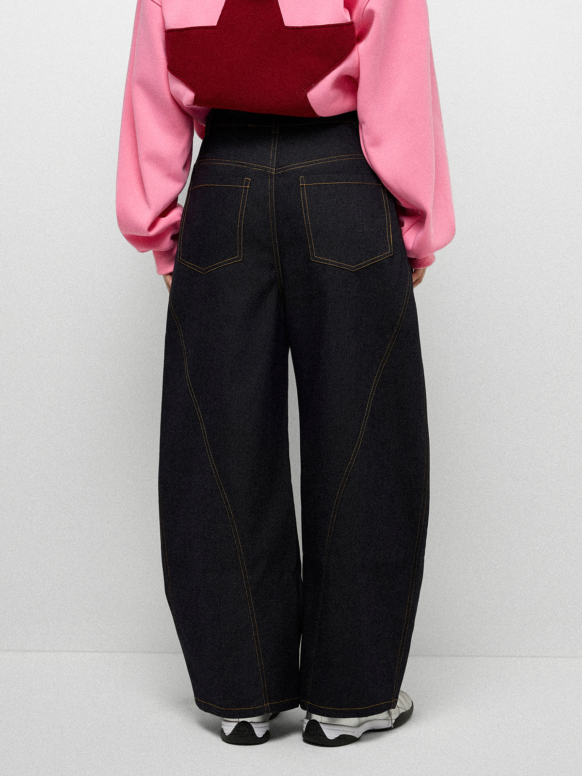 Icon Flood Jeans - Midnight Navy