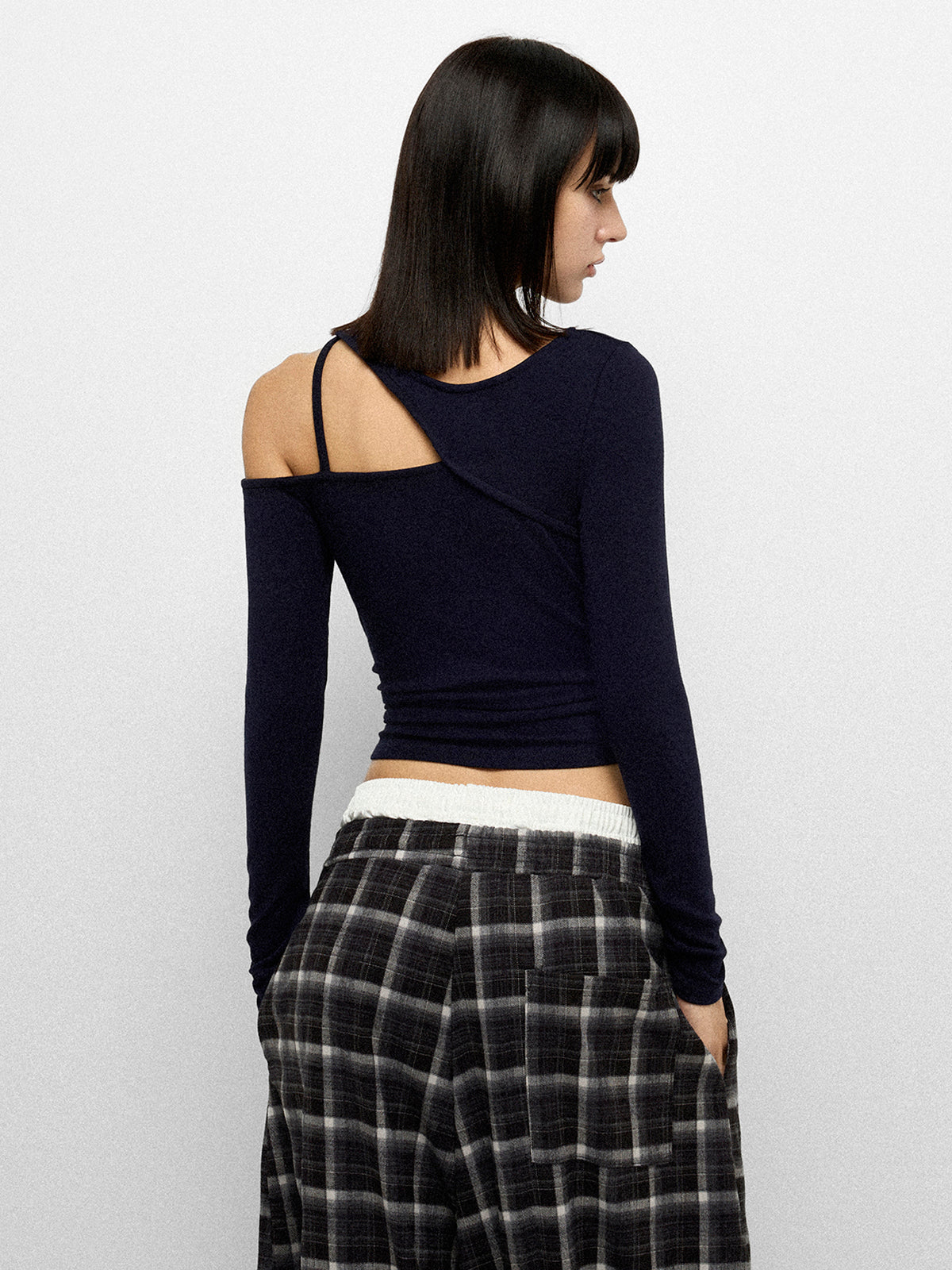 Cold Exit Sleeve Tee - Midnight Navy