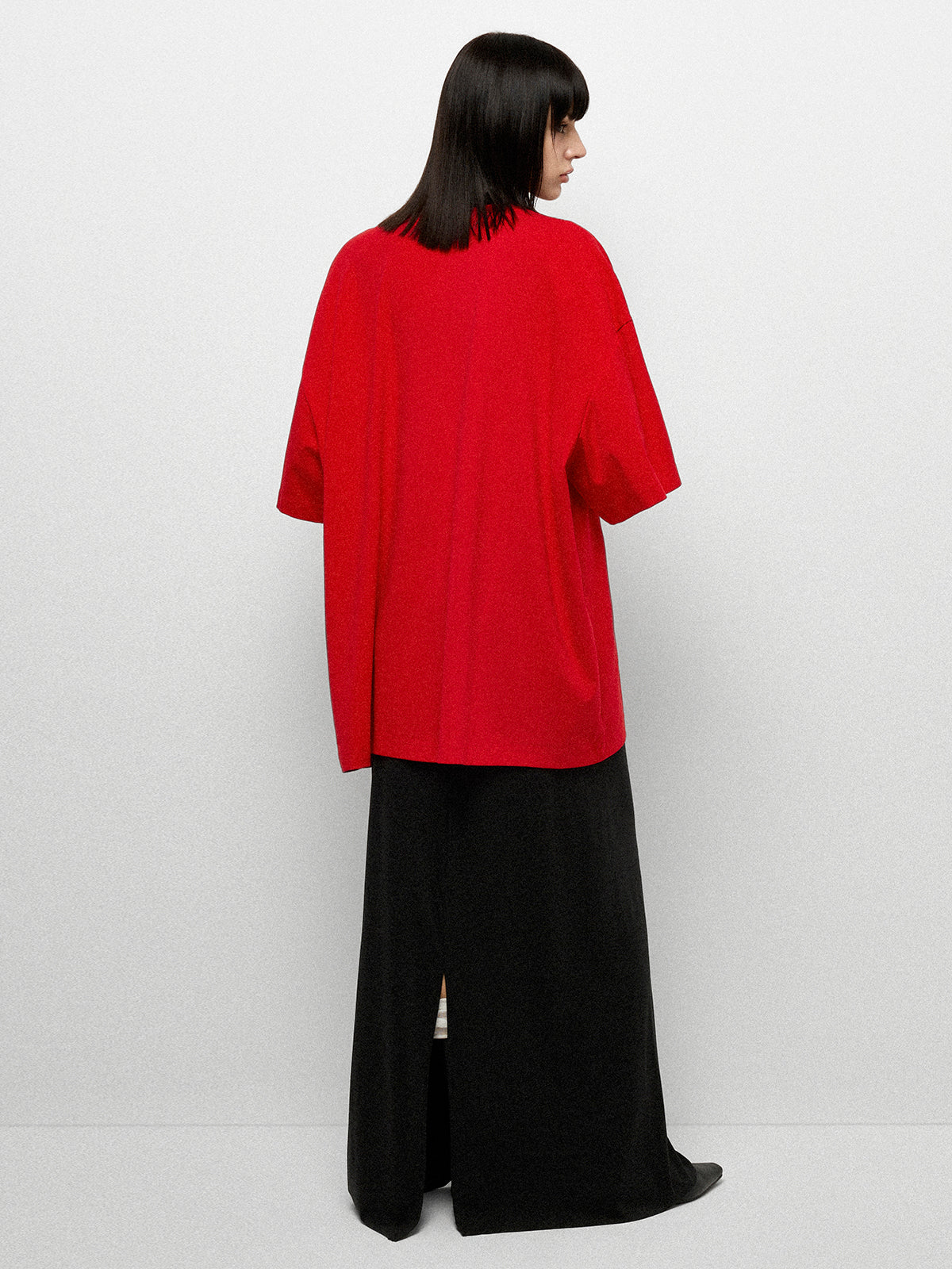 Shadow Ease Skirt - Coal Black