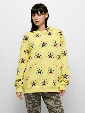Supernova Pop Hoodie - Lime Yellow