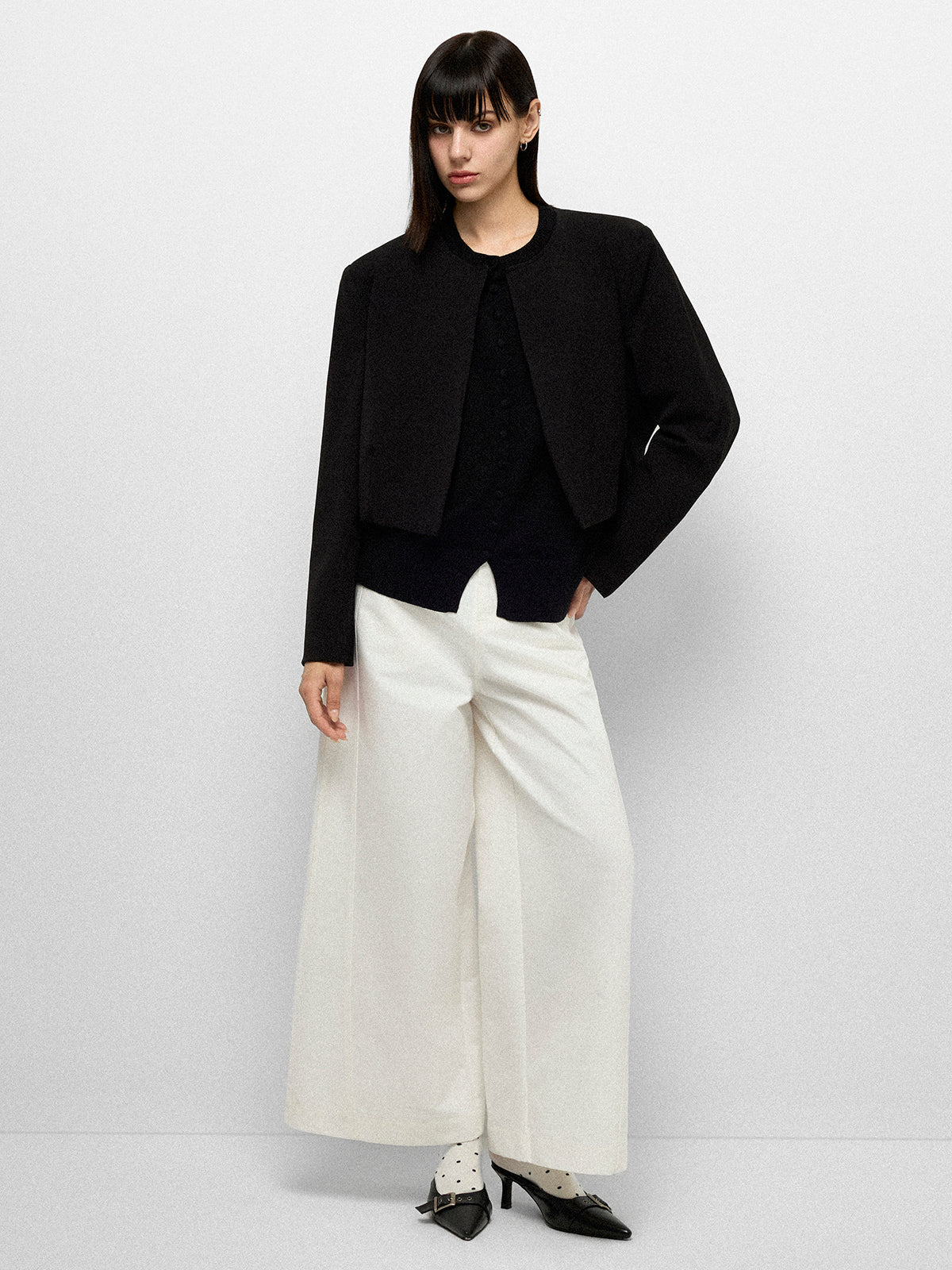 Split Scene Jacket - Coal Shade