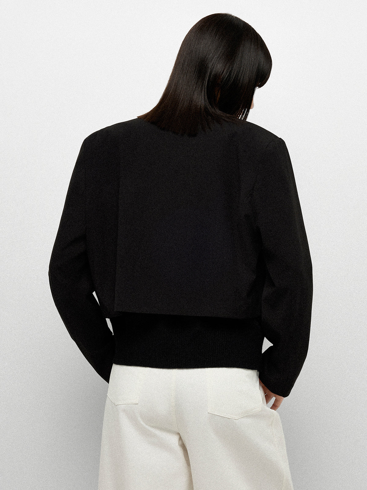 Split Scene Jacket - Coal Shade