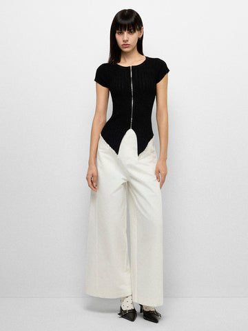 City Stroll Suit Pants - White Cloud