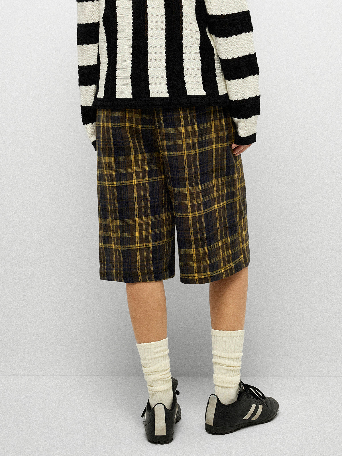 Library Loudmouth Shorts – Yellow Plaid