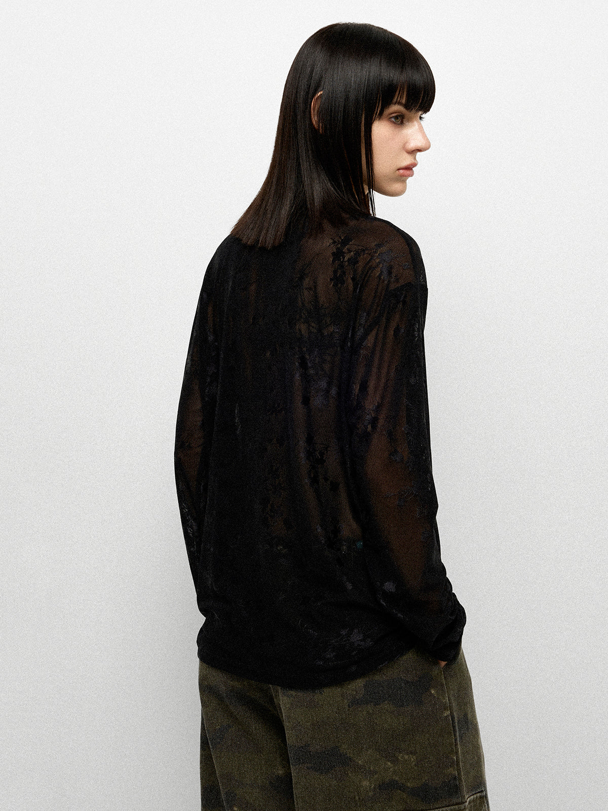 Letter Jam Shirt - Coal Shade
