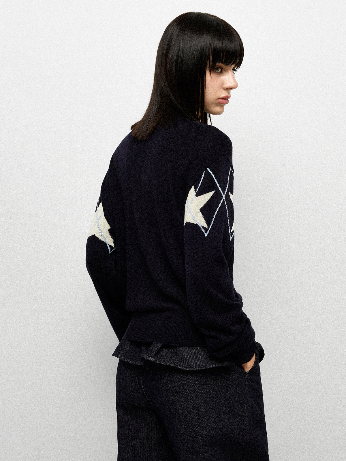 Star Bench Knit Sweater - Sideline Navy