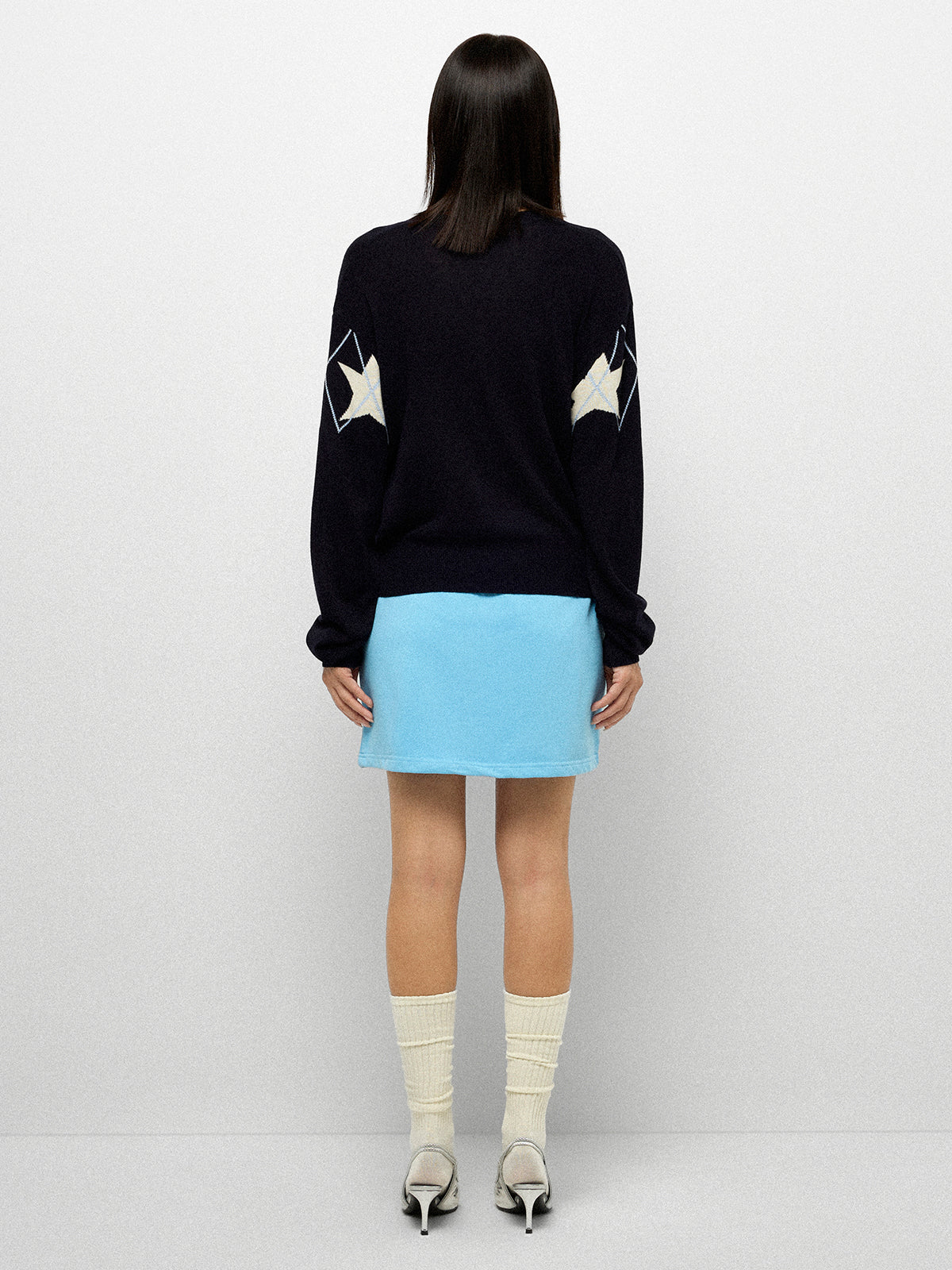 Cloud Play Skirt - Sky Blue