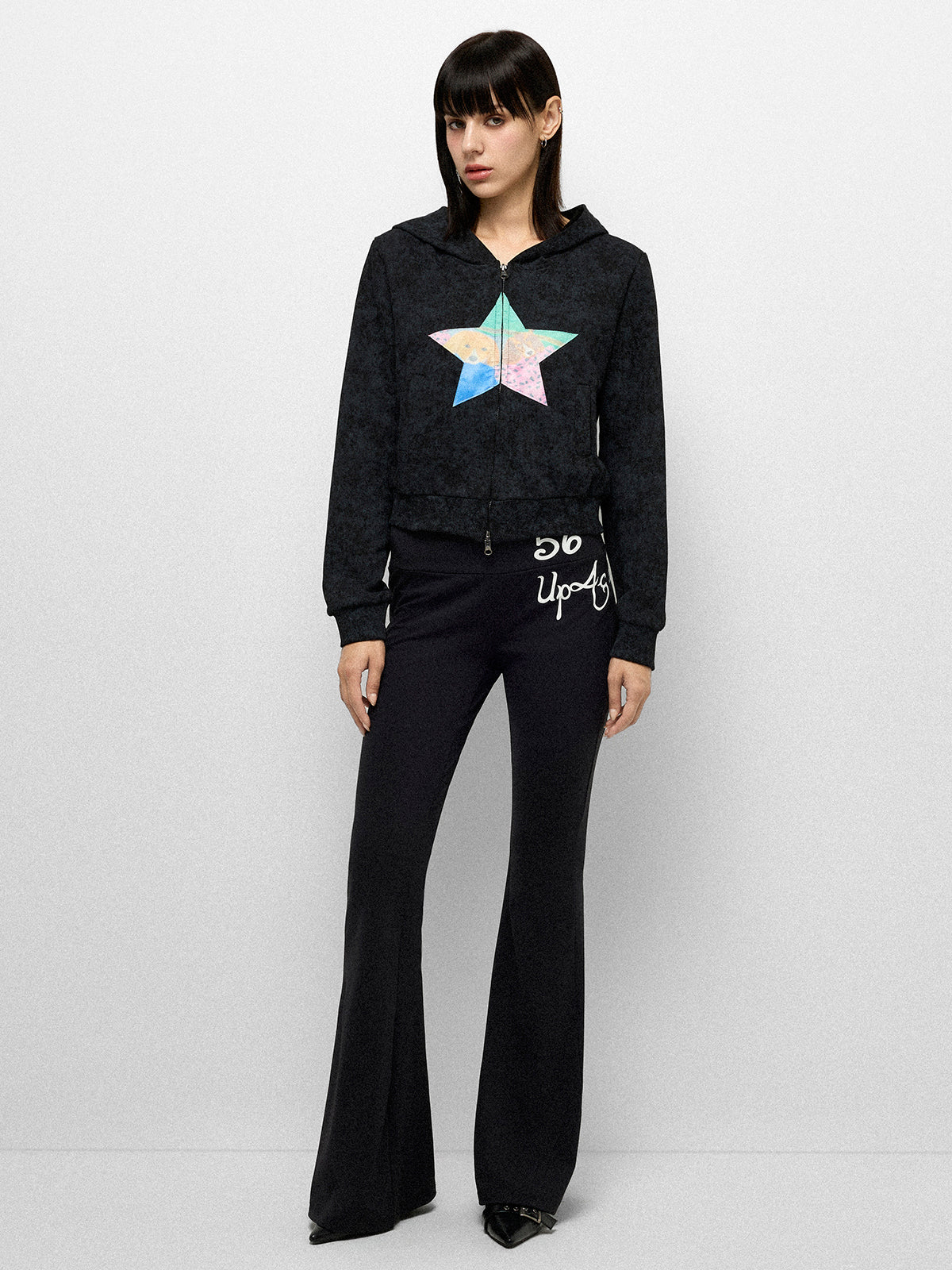 Kickback Flare Pants - Black Black