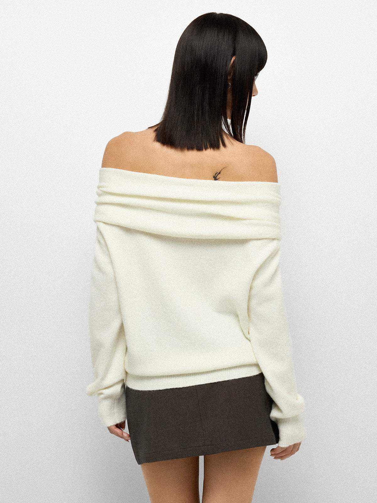Candle Glow Sweater - Cream White