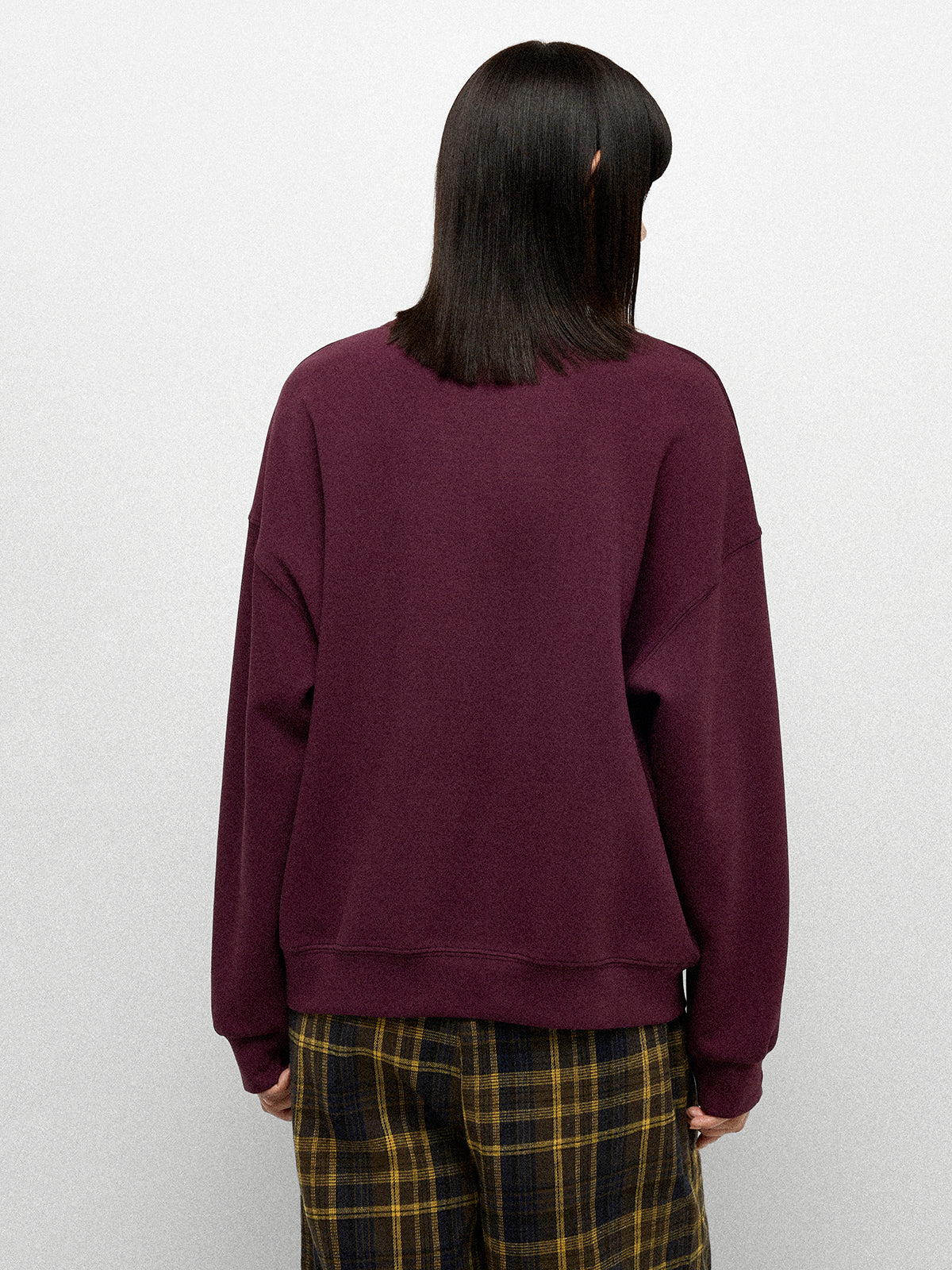 Veggie Patch Sweatshirt – Farmer Burgundy