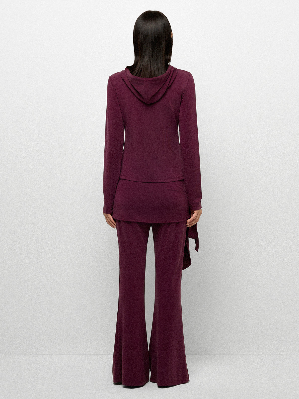 Twilight Silhouette Hoodie – Plum Wine