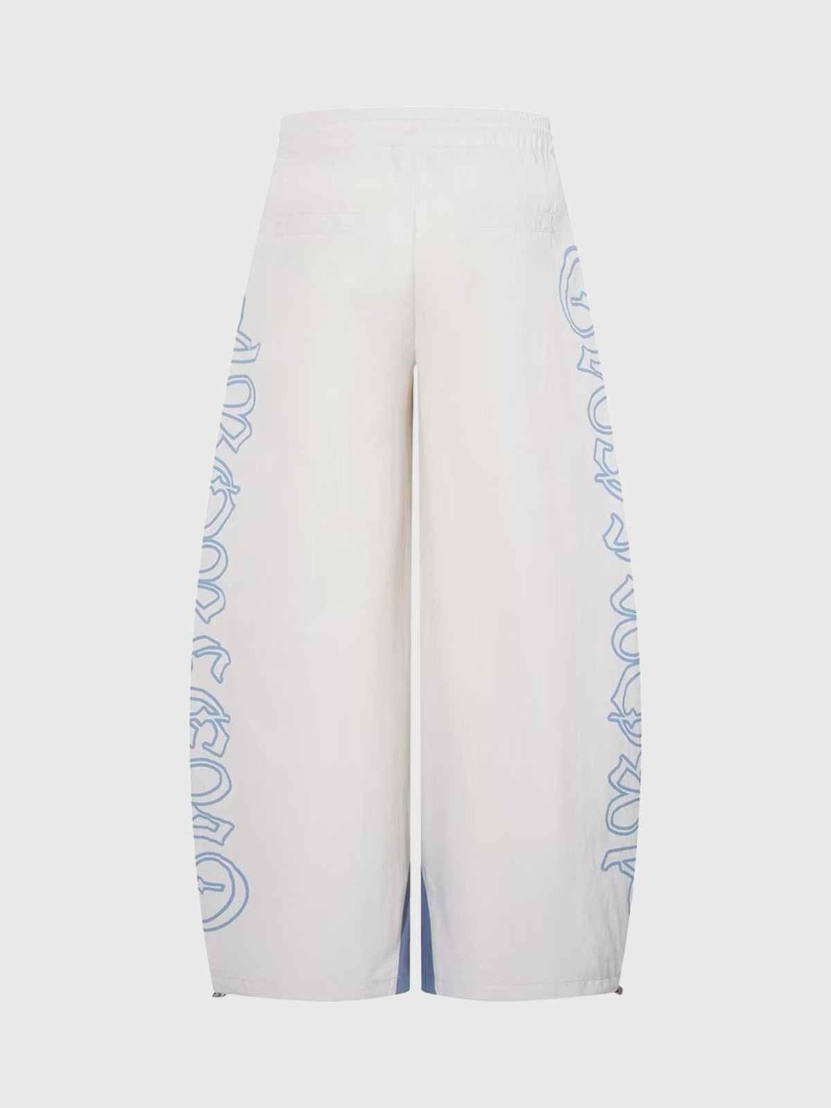 Spin Court Barrel Pants - Blue White