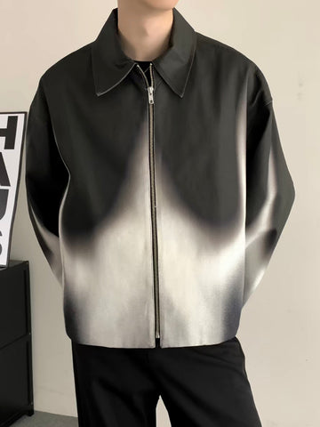 Weekday Outdoor Baggy Colorblock Zip Jacket - Black