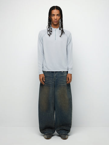 Frost Grid Sweatshirt - Cloud Grey