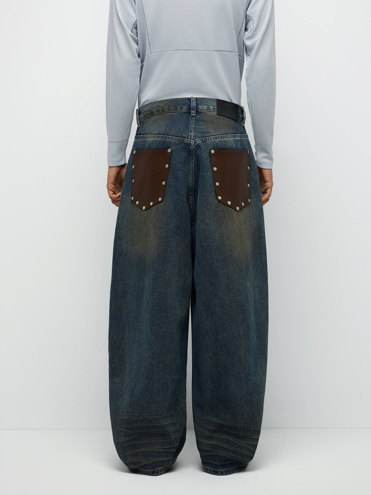 Backbeat Denim Pants - Indigo Brown